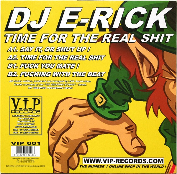 Time For The Real Shit back cover