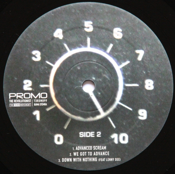 The Revolutionist back label