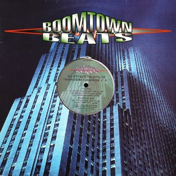 Random Damage E.P. front label