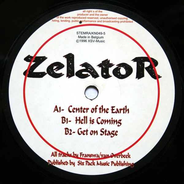 Center Of The Earth front label