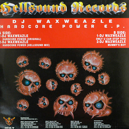 Hardcore Power E.P. back cover