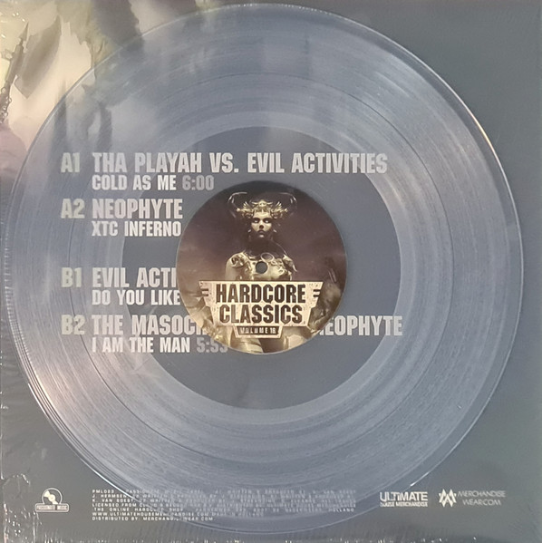 Hardcore Classics Volume 16 back label