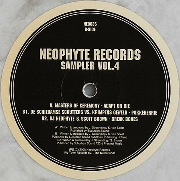Neophyte Records Sampler Vol. 4 front label