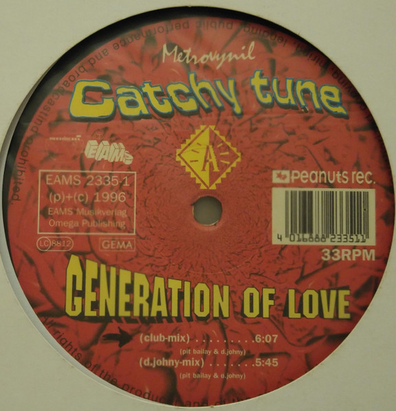 Generation Of Love front label