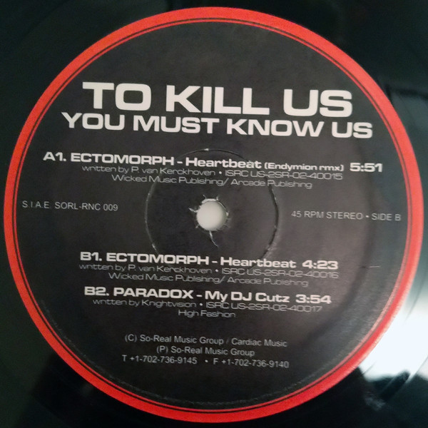 To Kill Us You Must Know Us back label