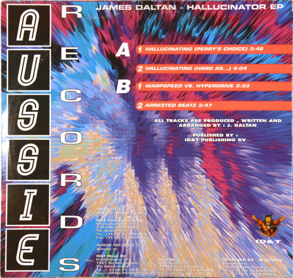Hallucinator EP back cover