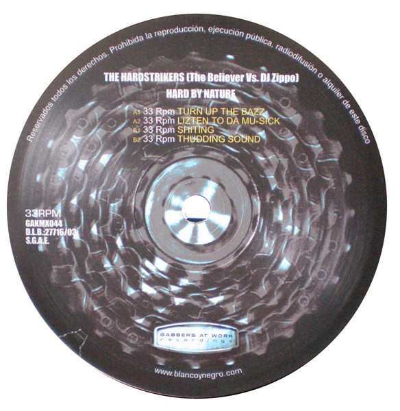 Hard By Nature front label