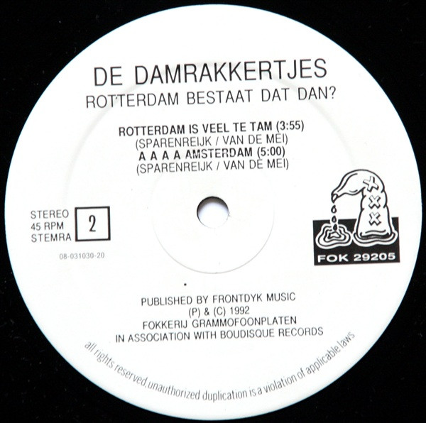 Rotterdam Bestaat Dat Dan? front label