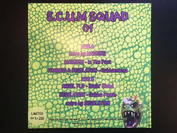 SCUM Squad 01 back cover