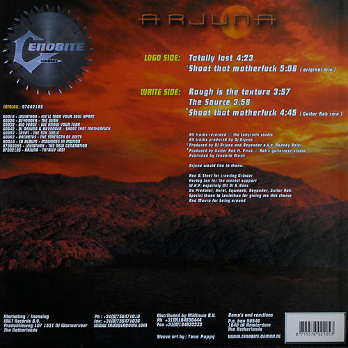 Totally Lost back cover