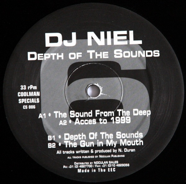 Depth Of The Sounds back cover