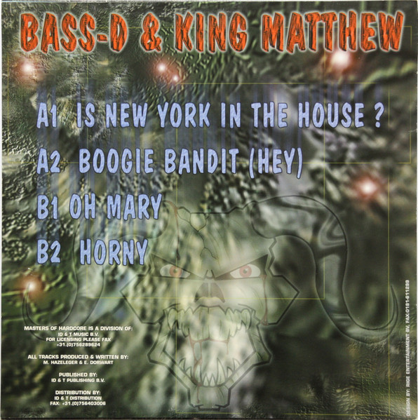 Is New York In The House ? back cover