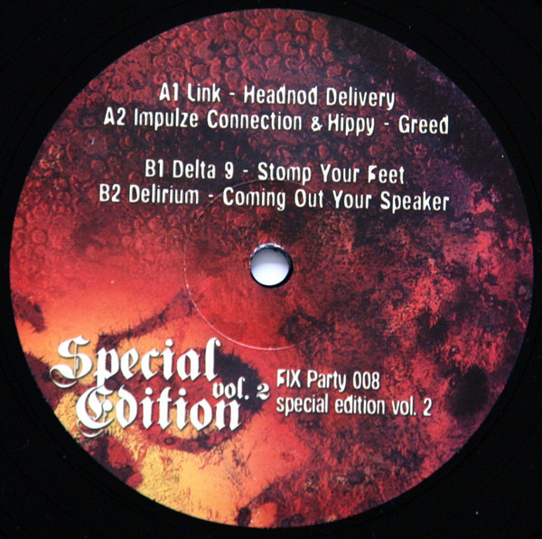 Special Edition Vol. 2 front label