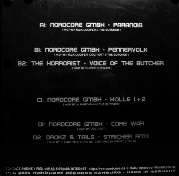 Planet Nordcore back cover