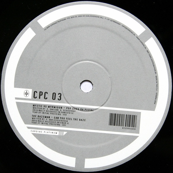 Cardiac Platinum Collection 03 back label