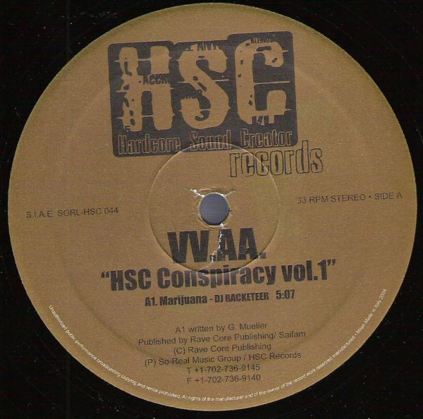 HSC Conspiracy Vol. 1 back cover