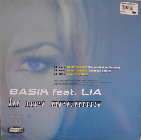 In My Dreams back cover