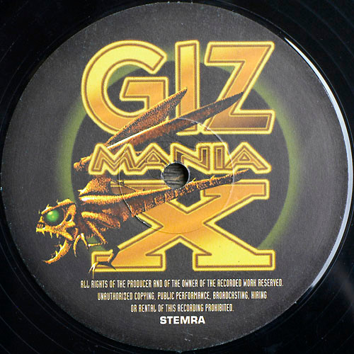 Burnin' Fire E.P. back label