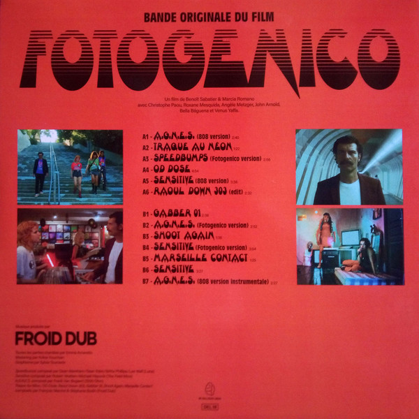 Fotogenico (Bande Originale Du Film) back cover