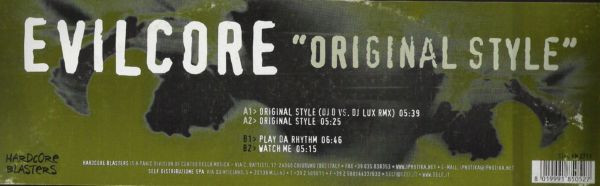 Original Style front label