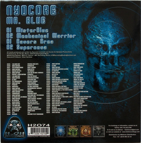 Mr. Blue back cover