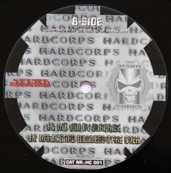 Hardcorps Is The Future back label