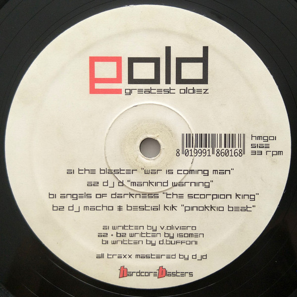 Gold : Greatest Oldiez back cover