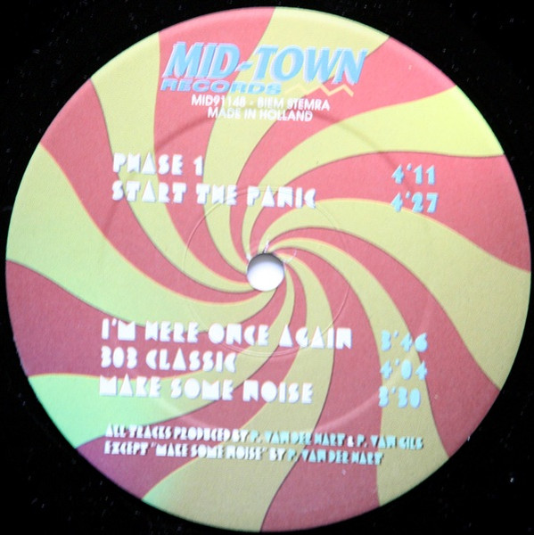 Oldschool EP2 front label