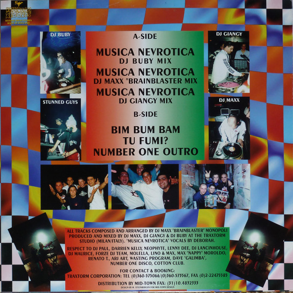 Musica Nevrotica back cover