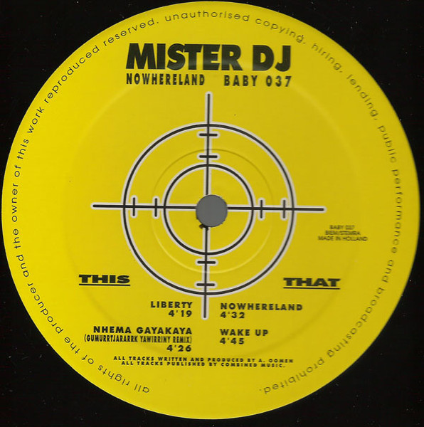 Nowhereland front label