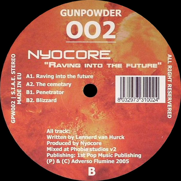 Raving Into The Future back cover