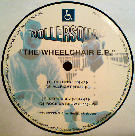 The Wheelchair EP back cover