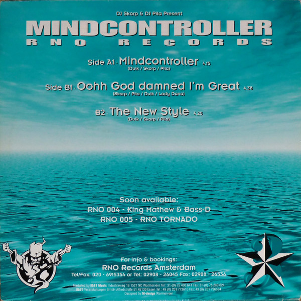 Mindcontroller back cover