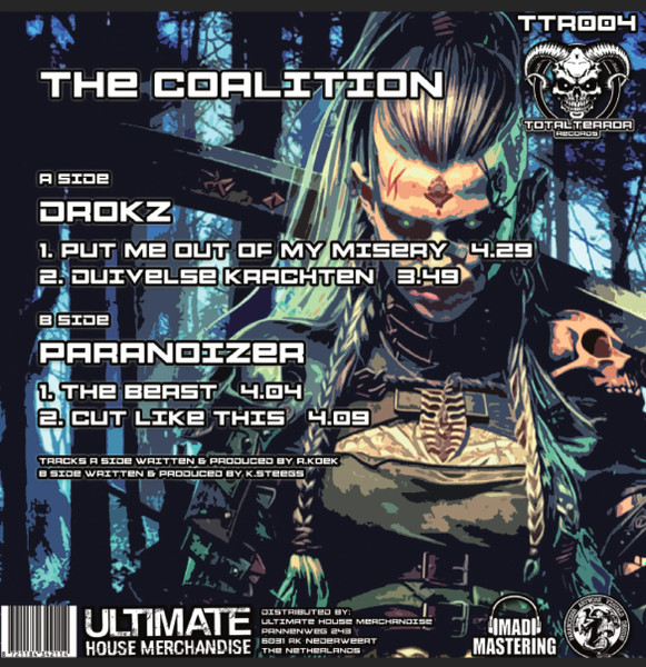 Paranoizer - The Coalition back cover