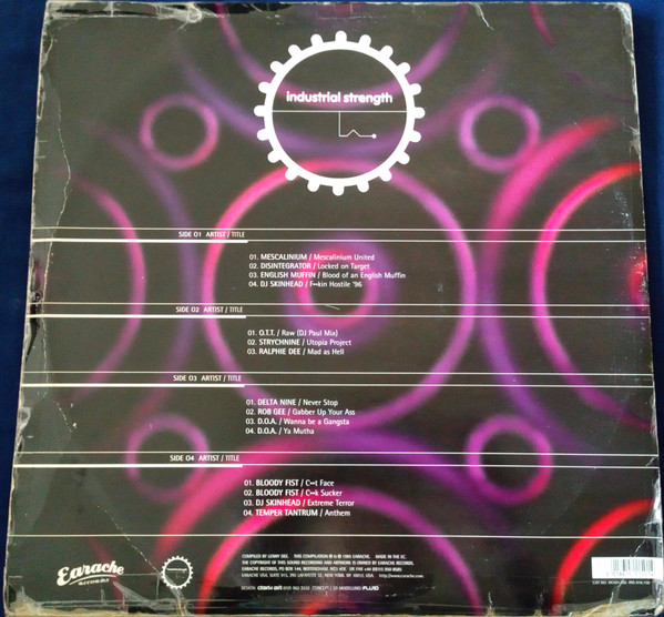 Industrial Strength back cover