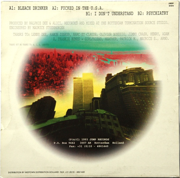 Fucked In The U.S.A. back cover