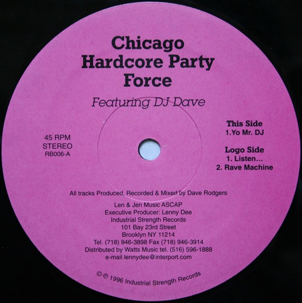 Yo Mr. DJ front label