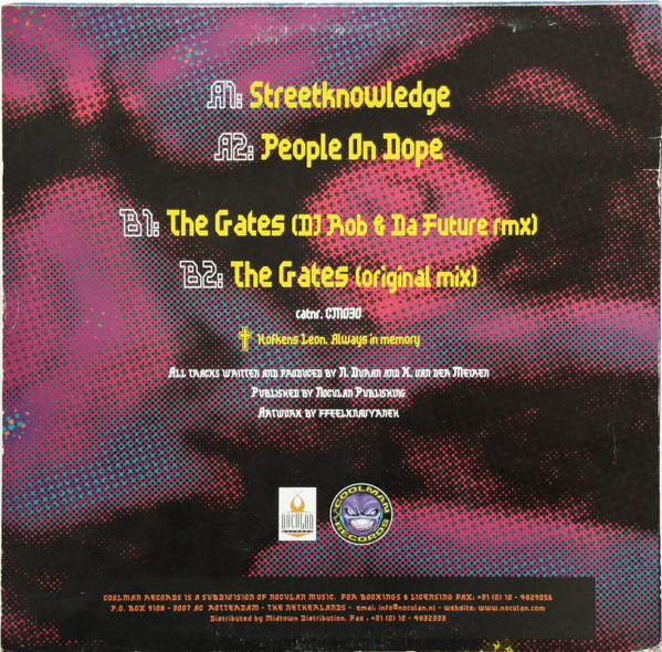 Streetknowledge E.P. back cover