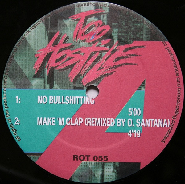 No Bullshitting front label