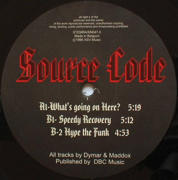 What's Going On Here? front label