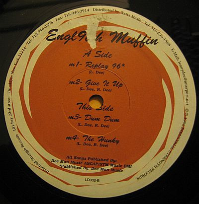 The Return Of "English Muffin" front label