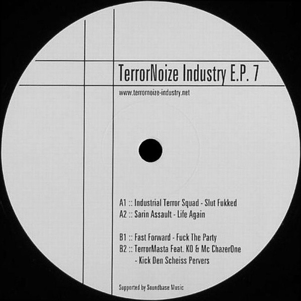 TerrorNoize Industry E.P. 7 front label