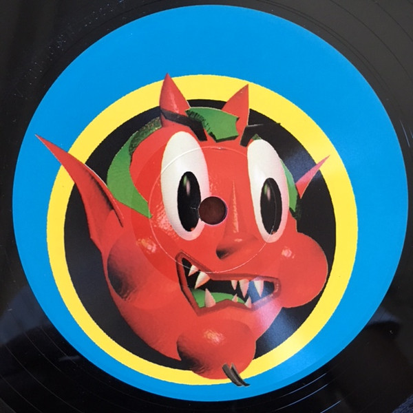 Walking Like A Kangaroo front label