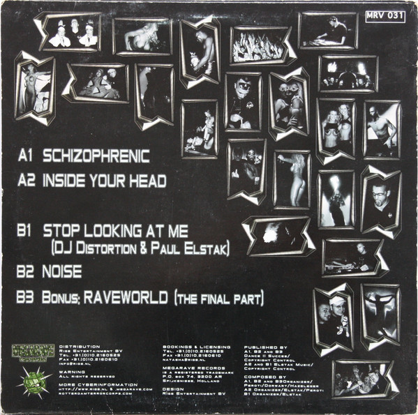 Schizophrenic back cover