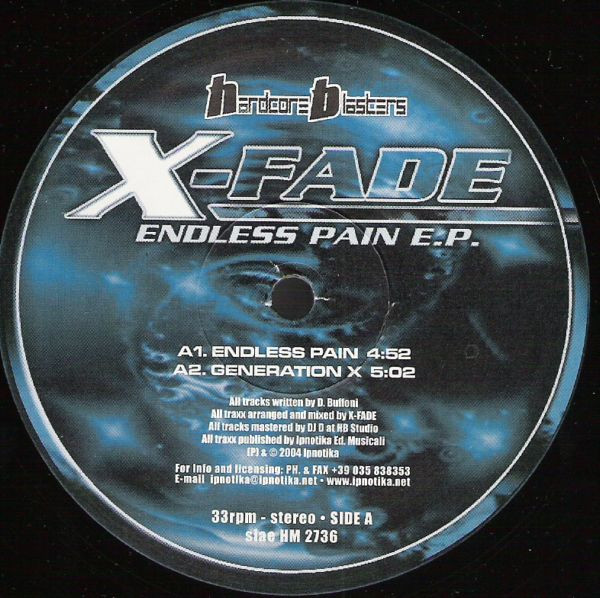 Endless Pain E.P. front label