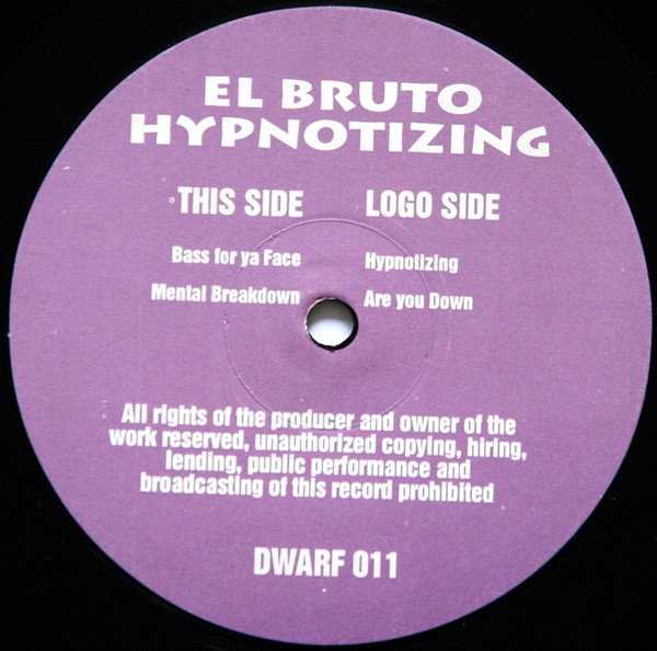 Hypnotizing back label