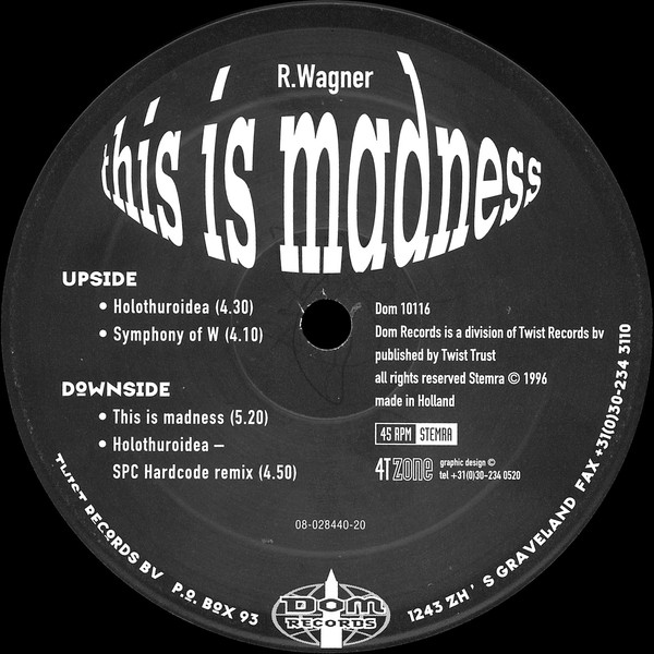 This Is Madness front label