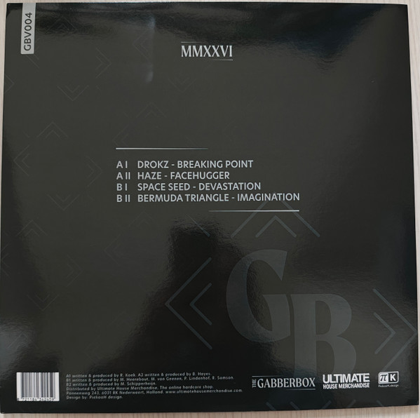 The Gabberbox - Chapter IV back cover