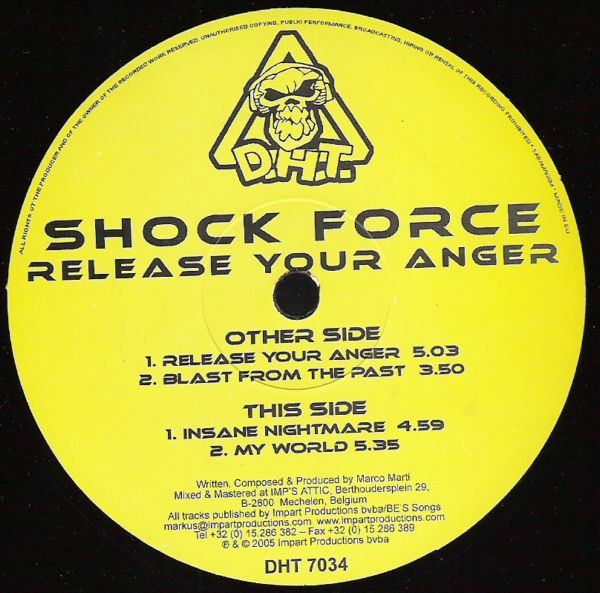 Release Your Anger front label