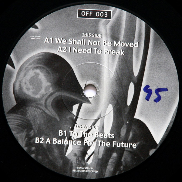 We Shall Not Be Moved front label